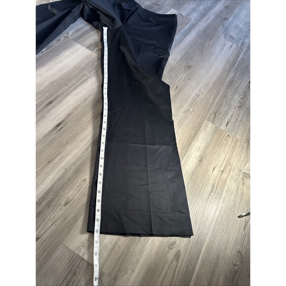 Mihoko Saito Black Dress Long Flare Pants Japanese Size 42 - Picture 7 of 11